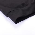High quality cotton O neck sweatshirt fashion ,High end custom embroidered black
