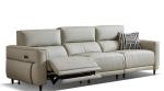 Italian Light Luxury Modern Electric Leather Sofa, Comfortable PU Leather Sofa,