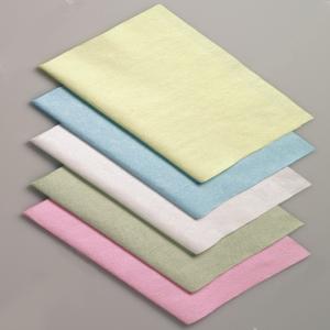 Quality Color Creped Woodpulp Spunlace Nonwoven Fabric For Medium - Heavy Duty Oil wholesale