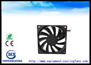 Quality 80 × 80 × 15mm Computer Case CPU Heatsink Fan , Radiator Brushless Cooling Fan wholesale