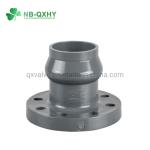 Customizable Wall Thickness PVC Pipe Fitting Plastic 4 Way Tee Lateral Cross