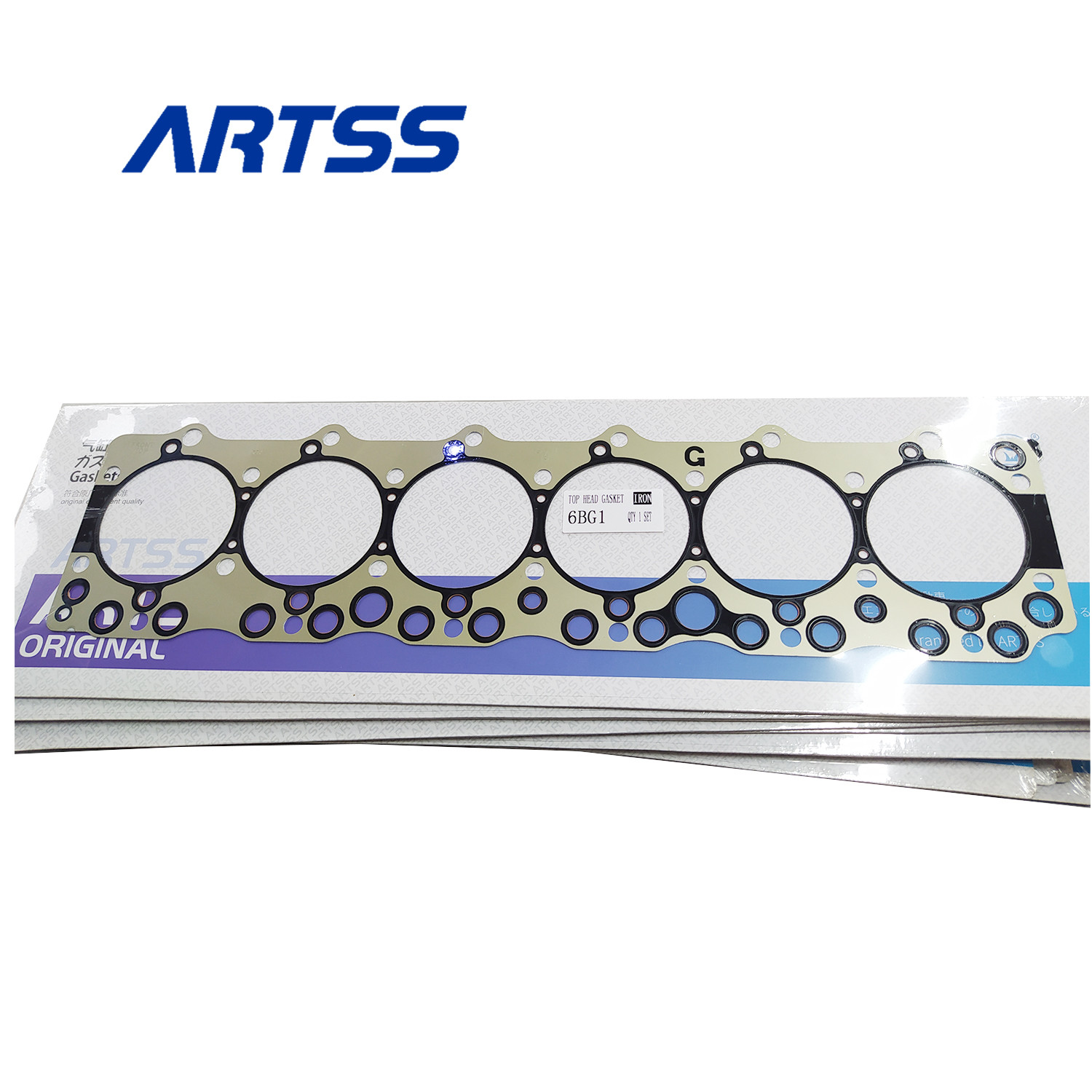High Quality Excavator Engine 1-11141196-0 6BG1 Top Cylinder Head Gasket For Isuzu Spare Parts