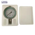 60mm Silicone Hydraulic Liquid Filled Pressure Gauge Stainless Steel Material