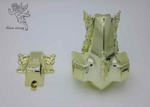 Quality Gold Plastic Material Casket Coffin Hardware Casket Accessories wholesale
