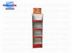 Merchandising Cardboard Floor Displays Grocery Store For Stay Warm Blankets