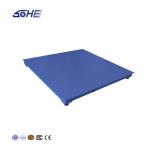 Industrial Weighing Floor Scale 600*800mm Carbon Steel with Bracket and 500KG
