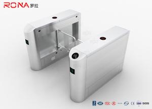 Quality Anti Pinch Security Swing Gate Turnstile Stainlee Steel Card Readers Single / Bi - Directional wholesale