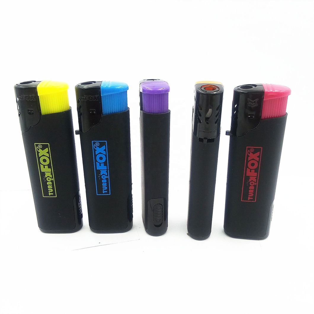 Cheapest Windproof Electric Lighter LED Disposable Cigarette Lighter