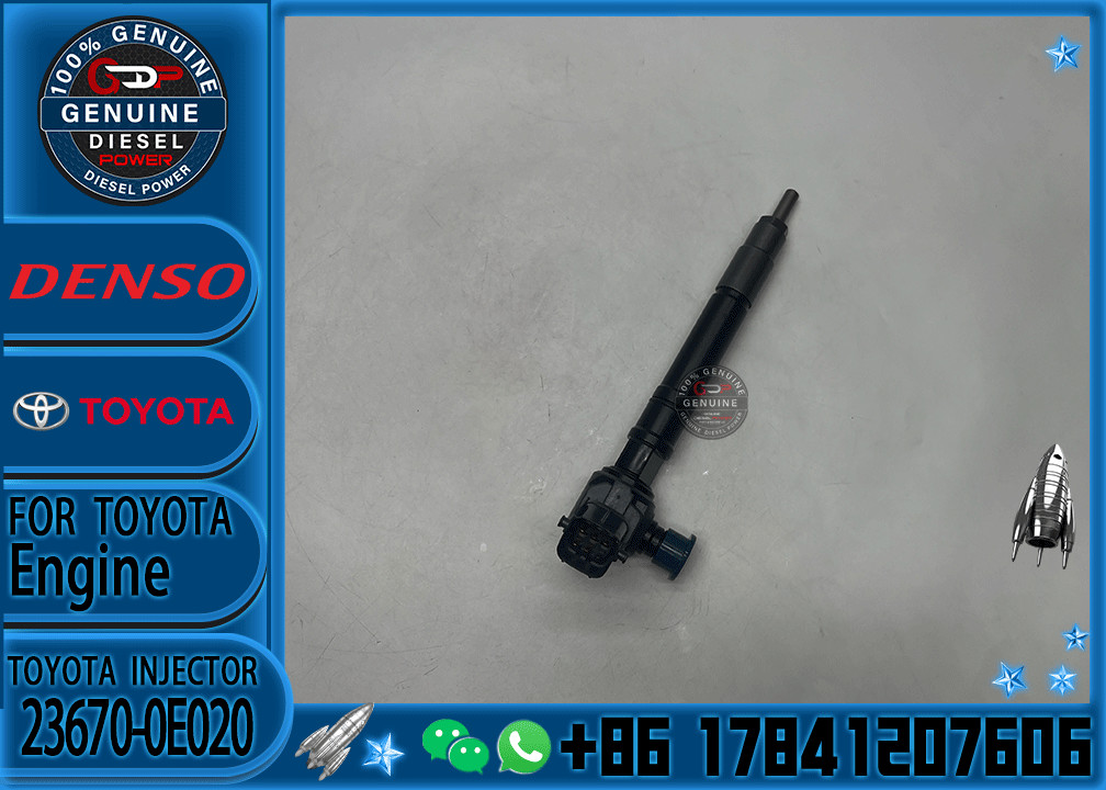Common Rail Diesel Injector 23670-0E020 23670-09430 For Toyota Hilux 2GD