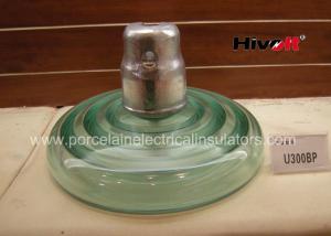 Quality High Voltage Glass Insulators , Cap And Pin Power Line Glass Insulators U300BP wholesale