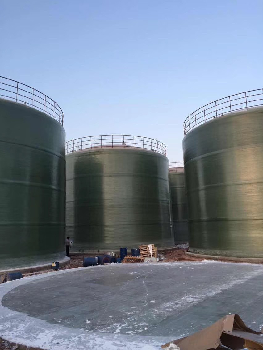 Cross Wound Cylinder Vertical Septic Tank Frp Storage 1800mm*3690mm