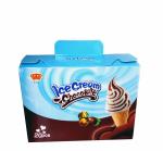 Fancy and Crisp Chocolate Candy Crisp Ice Cream Shaped Chocolate Dessert Cups
