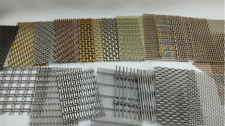 Aluminium Facade Cladding Shower Curtain Chainmail Decorative Wire Mesh