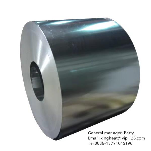 Cheap Bright Surface Finished Tin Free Steel Coils 600mm-1160mm Cutting Length 2.8/2.8 for sale