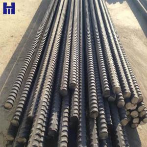 Quality HRB335 Steel Rebar Iron Rods 6m For Construction / Concrete / Building wholesale