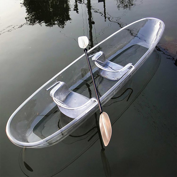 Light - Weight Polycarbonate Sea Kayak With Outrigger For 2 Person