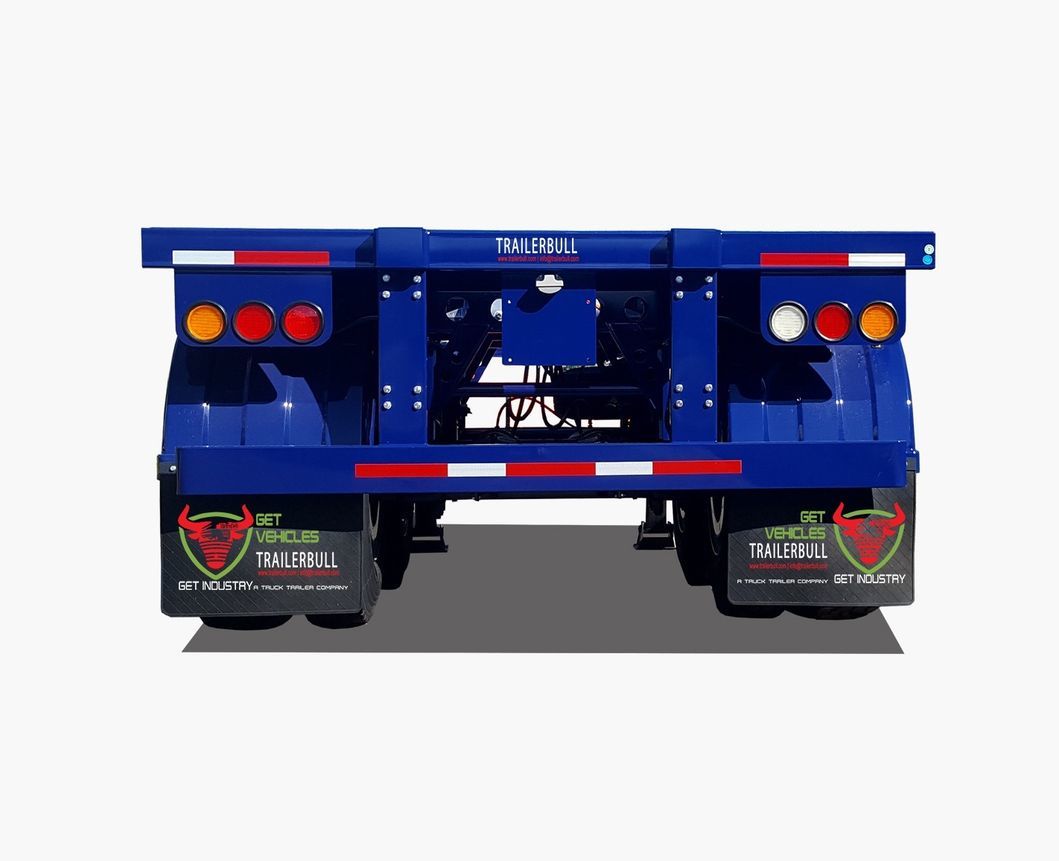 2 Layers of Fence Wall 40FT Versatile and Reliable Drop Side Rail Wall Flatbed Semi-Trailer with BPW Axle 12t and Air Bag Spring Suspension