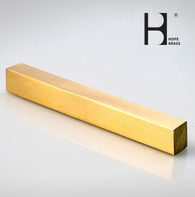 SGS Golden Brass Flat Bars , Anti Corrosion 5mm Brass Bar