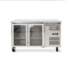 Stainless Steel Fan Cooling 2 Door Undercounter Chiller