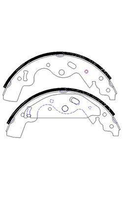 Land Rover drum brake shoes with Superior Wear Resistance and Smooth Braking