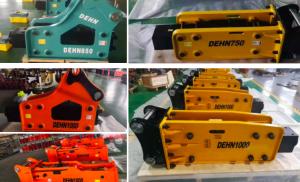 Quality 13.5cm Crawler Excavator Skid Steer Hydraulic Breaker Hammer Pile Driving wholesale