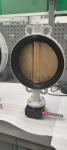 Dn100 4 Inch Pn16 Epdm Rubber Seat Wafer Type Ductile Iron Double Acting