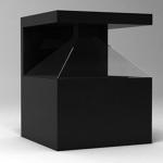 Big Pyramid Hologram Glass Display Exhibition AC110V 3d Holo Display