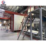 Plastic Chairs Shuttle Rotomolding Machine / 55kw Rotomolding Equipment