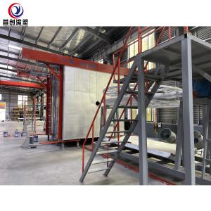China Shuttle Rotational Automatic Plastic Molding Machine For Multiple Color Water Tank on sale