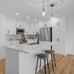 Acrylic Door Panel Surface Treatment Kitchen Cabinet for Modern Home or