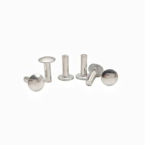 Quality Strength Manufacturer Large Flat Head Solid Rivet Semi-Round Head Solid Aluminum Rivet Non-Standard Special-Shaped Parts wholesale