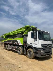 Quality 2019 Zoomlion Concrete Boom Pump 56m Truck Mounted Pump Mercedes Benz Heavy Equipment Used wholesale