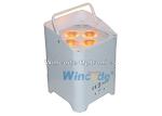 4×18W Battery Powered Stage Lights FREEDOM Par 4 Auto Control With 6 / 11