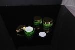 hand lip crystal pump empty square white Screen Printing Airless 30ml Cosmetic