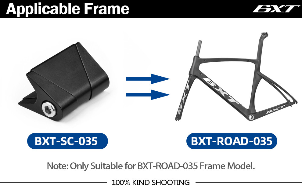 Bxt Road Bicycles Parts 7075 Hign Strength Aluminum Alloy Black Bike Seat Adjustment Clamp
