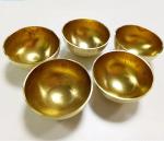 316 Grade Hollow Half Sphere Golden Plating 150mm 180mm High Temperature