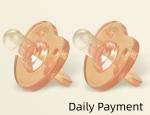 Baby Silicone Pacifier Silver Nanoparticle Soft Liquid Silicone Pacifier