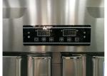Double Temperature Commercial Refrigerator Freezer With 4 Solid Doors Temp.