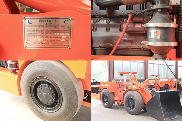 Energy Mining Industry ISO CE Certified Diesel Underground Loader for Optimal Performance