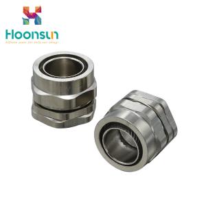 Quality Nickel Plated Brass Fire Rated Cable Glands Dustproof IP68 wholesale