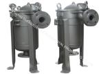 High Capacity Bag Filter Vessel , Liquid Filter Housing P2P