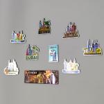 Pendant Magnetic Refrigerator Stickers Soft Plastic Cute Puffy Stickers