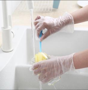 Quality Eco - Friendly Disposable PVC Gloves Personal Protection Plastic Hand Gloves wholesale