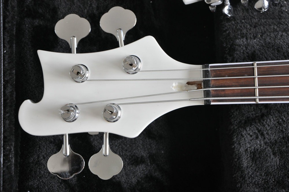 Double neck 4 string 4003 BASS GUITAR and 12 string elctric guitar color can custom guitar big R bridge