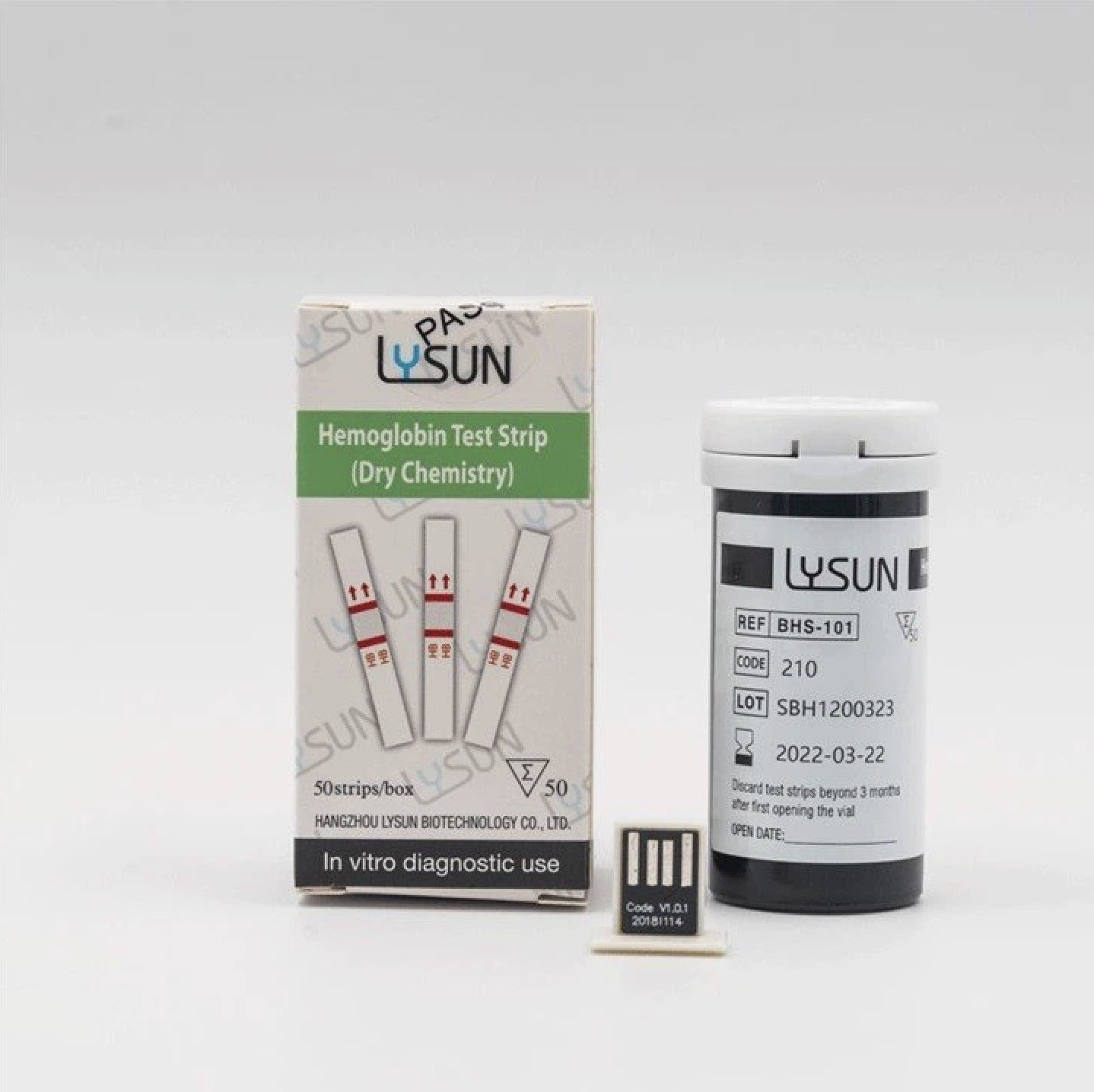 Compact And Lightweight Lysun GUM-101 Portable Uric Acid Test Meter