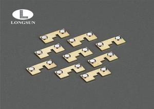 Quality Spring Contact Metal Stamping Components Brass For Thermal Controller wholesale
