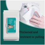 Deodorizing And Wiping Feet Pet Wet Wipes For Cats And Dogs Cleaning No Wash To