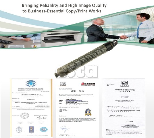 MP C2800 Cyan Ricoh Printer Toner Color Compatible Ricoh Aficio MP C3300