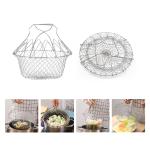 Neatening Stainless Steel Mesh Filter Baskets Tea 23cm