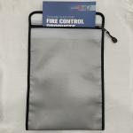 11x15inch Large Fire Resistant Document Bag Waterproof Valuables Pouch